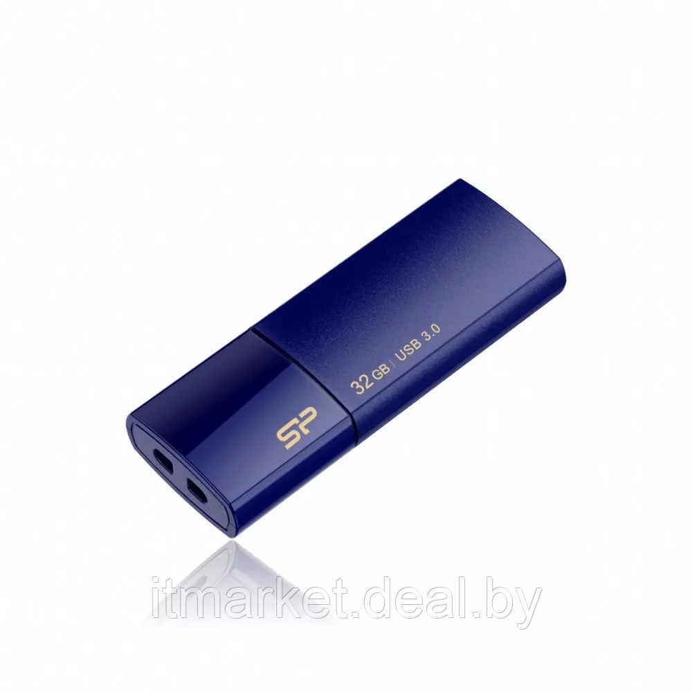 Usb flash disk 32Gb Silicon-Power B05 3.0 Deep Blue (SP032GBUF3B05V1D) - фото 4 - id-p224951480