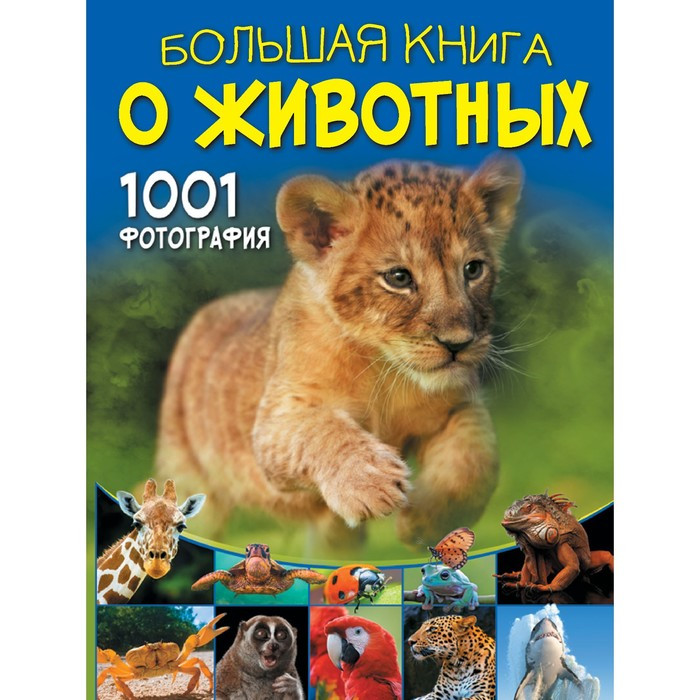 Большая книга о животных. 1001 фотография. Ермакович Д. И. - фото 1 - id-p224952556