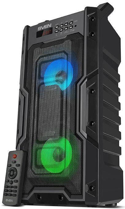 SVEN PS-435, черный, акустическая система 2.0, мощность 2x10 Вт (RMS), TWS, Bluetooth, FM, USB, microSD, - фото 1 - id-p224952668