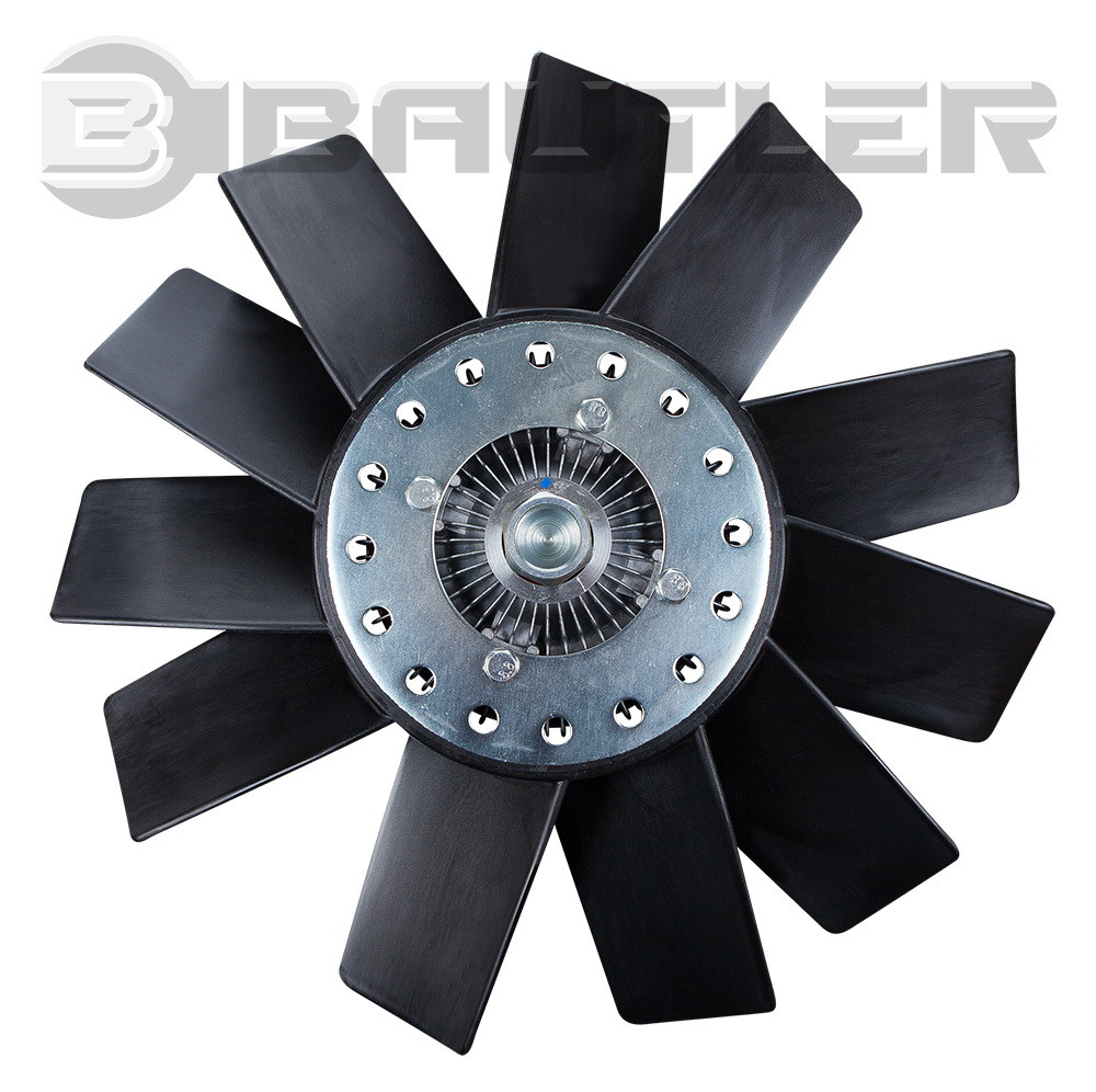 Мотор вентилятора ГАЗ-3302 Бизнес, NEXT дв Cummins 2.8 с крыльчаткой BAUTLER
