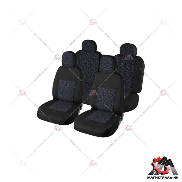 Чехлы сидений ВАЗ-21213 LADA 4x4 5-дв. (текстильные) LECAR