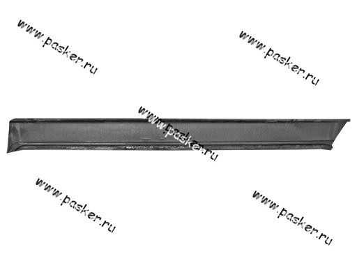 Порог наружный ВАЗ-2101-07 правый металл - фото 1 - id-p224920154