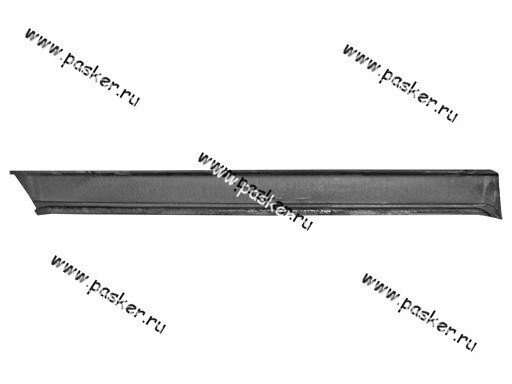 Порог наружный ВАЗ-2101-07 левый металл - фото 1 - id-p224920155