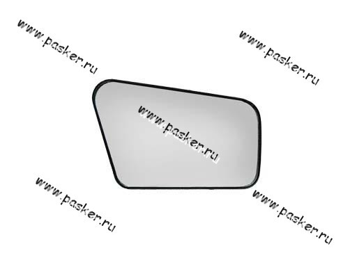 Зеркальный элемент ВАЗ-2108-099 с рамкой правый Автодеталь - фото 1 - id-p224923418