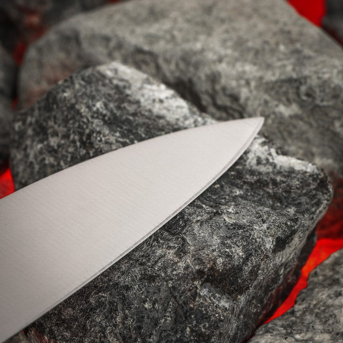 Нож кухонный Samura GOLF, шеф, лезвие 22,1 см, AUS-8 - фото 5 - id-p224953012