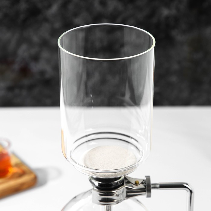Габет (сифон) стеклянный для заваривания кофе «Колумб», 500 мл, 16×11×38,5 см - фото 2 - id-p224953034