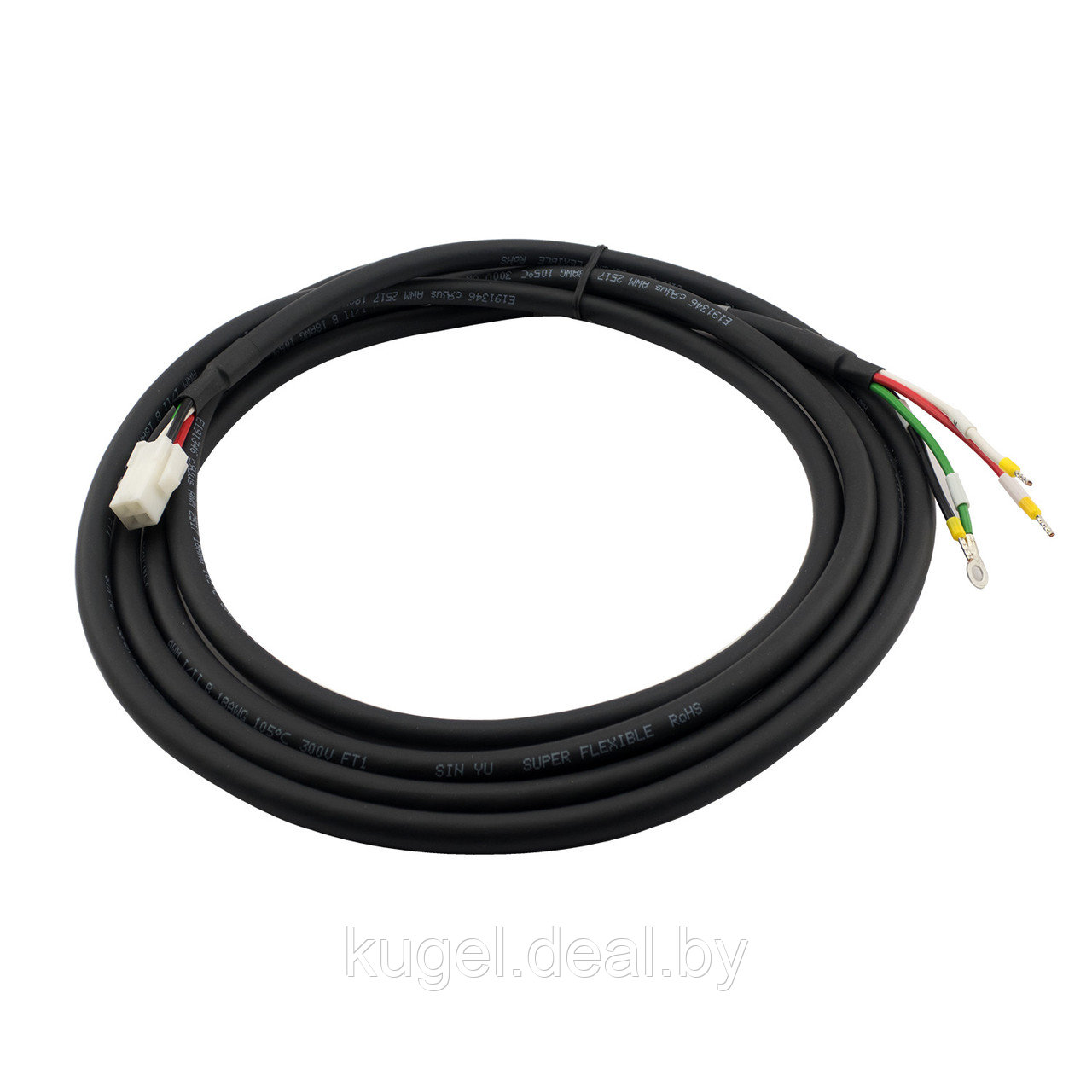 Силовой кабель серводвигателя, HVPS04AB10MB, HIWIN - фото 3 - id-p224953659