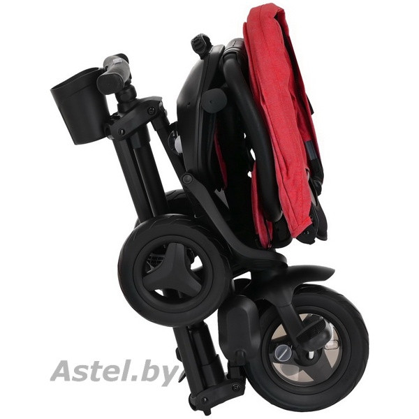 Велосипед трехколесный QPlay Nova S700 (Red/black/красно-черный) S700-Red/black (складной) - фото 3 - id-p224953700