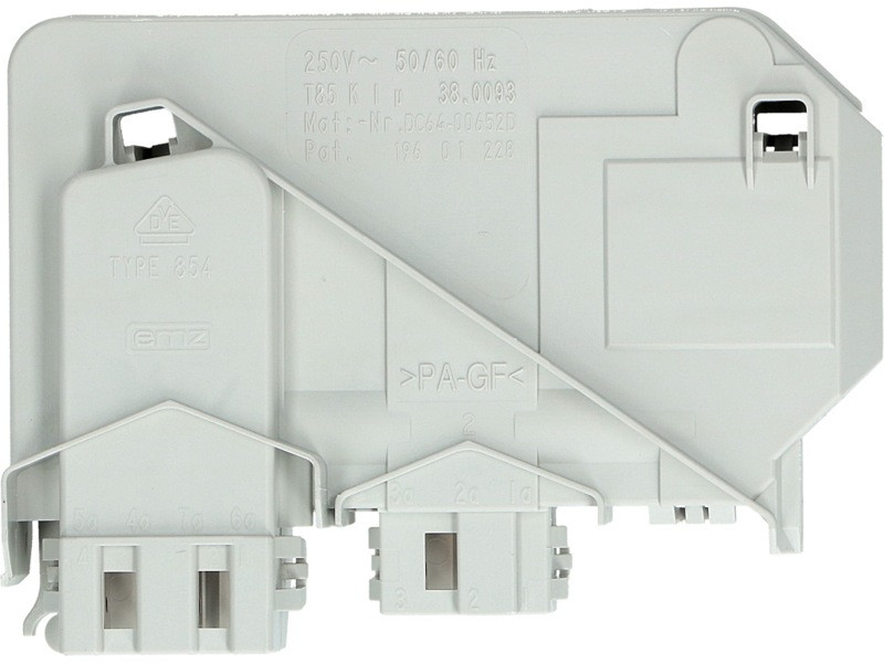 Блокиратор (блокировка) люка, двери для стиральной машины Samsung WF256 (DC64-00652D, DC64-00652A, 00225269, - фото 1 - id-p139660621
