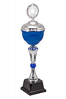 Кубок "Сапфир" с крышкой , высота 49 см, диаметр чаши 14 см арт. 1005-350-140 КС140