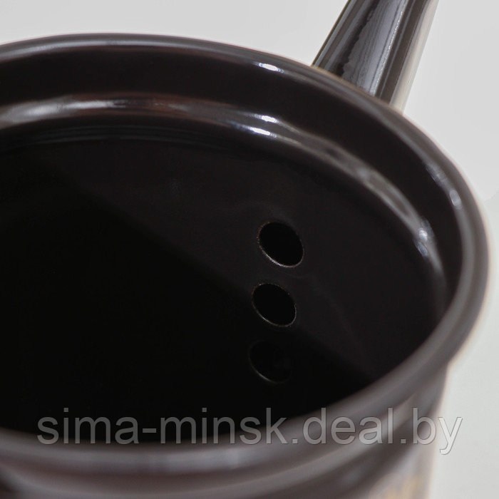 Чайник заварочный, 1 л, фиксированная ручка, индукция, цвет красно-чёрный, рисунок МИКС - фото 4 - id-p224954905