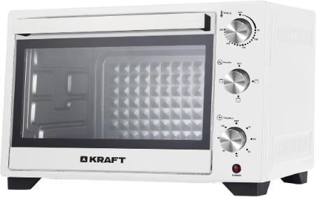 Мини духовка электрическая настольная духовой шкаф печка печь для выпечки дома KRAFT KFC-MO 250 HW белая - фото 1 - id-p224954606