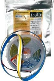 ECOLA P2CW14ESB LED strip PRO 14W/m 24V IP20 10mm COB 330Led/m 2700K 1400Lm/m светодиодная лента на катушке