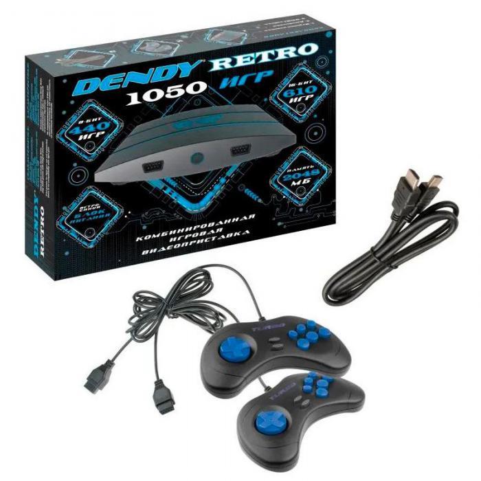 Игровая приставка Dendy Retro 1050 игр