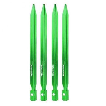 Колышки Naturehike 25cm 4шт Green NH15A009-I-4GR