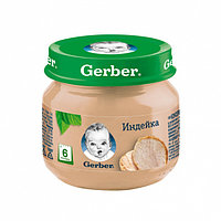 Пюре Gerber индейка 80г