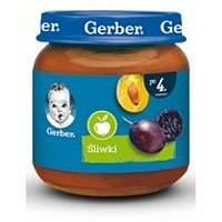 Пюре Gerber слива 125г