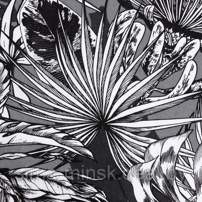 Комплект штор для кухни с подхватами Этель "Palm leaves" 149х180 см - 2 шт - фото 4 - id-p224956308