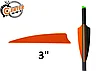 Оперение для стрел Shield 3" оранжевый, фото 3
