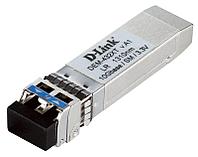 Модуль D-Link 433XT Трансивер SFP+ с 1 портом 10GBase-ER для одномодового оптического кабеля (до 40 км)