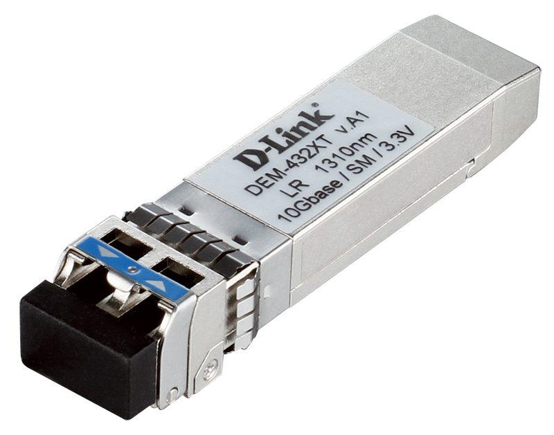 Модуль D-Link 433XT Трансивер SFP+ с 1 портом 10GBase-ER для одномодового оптического кабеля (до 40 км) - фото 1 - id-p220114452