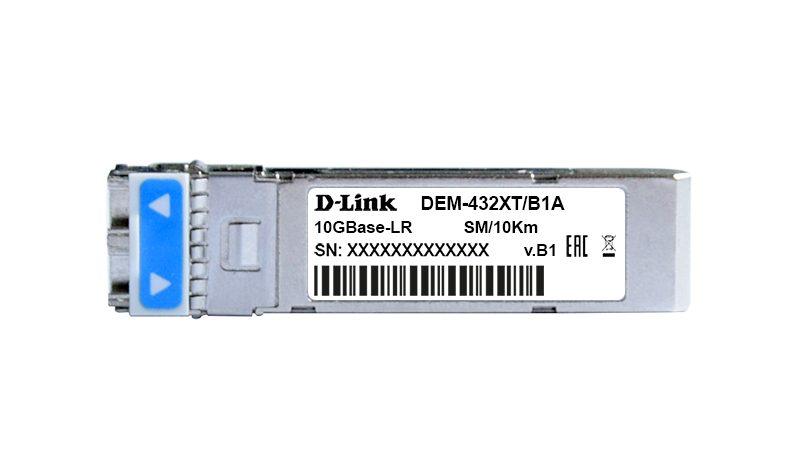 Модуль SFP+ D-Link 432XT трансивер с 1 портом 10GBASE-LR для одномодового оптического кабеля . питание 3.3 В - фото 2 - id-p220114453