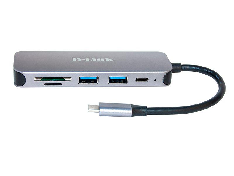 Концентратор D-Link DUB-2340. Концентратор с 4 портами USB 3.0 (1 порт с поддержкой режима быстрой зарядки). 1 - фото 1 - id-p220144891