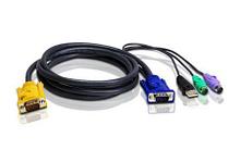 KVM-кабель ATEN 2L-5302UP. USB+PS/2 KVM Cable