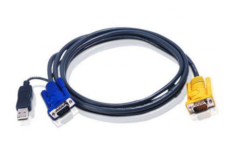 KVM-кабель ATEN 2L-5205UP. USB KVM Cable 5m - фото 1 - id-p219511140