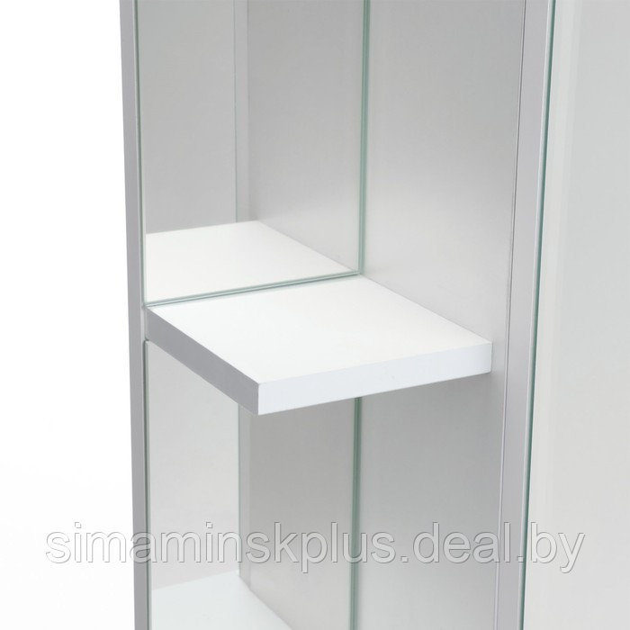 Зеркало-шкаф для ванной комнаты "Герда 50" фацет левый, 50 х 73,2 х 17,5 см - фото 4 - id-p224957908