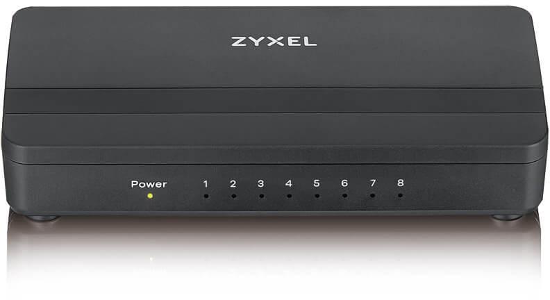 Коммутатор Коммутатор/ ZYXEL GS-108S V2 8-Port Desktop Gigabit Ethernet Media Switch - фото 1 - id-p224958388