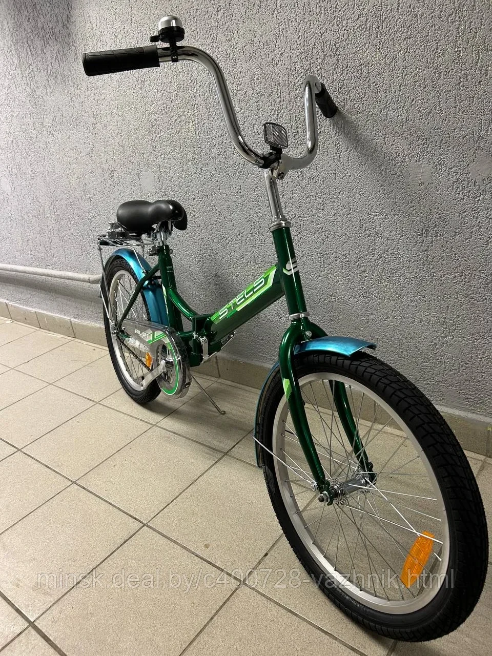 Детский велосипед Stels Pilot 410 C Z010 зеленый - фото 1 - id-p177171965