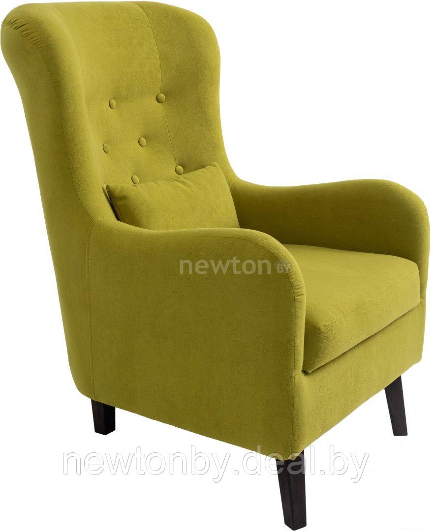 Интерьерное кресло Krones Калипсо (велюр оливковый) - фото 1 - id-p224959197