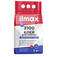 Ilmax 3100 (5кг) растворная смесь сухая облицовочная для внутренних и наружных работ