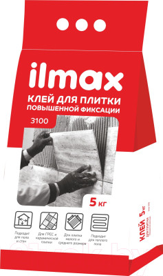 Ilmax 3100 (5кг) растворная смесь сухая облицовочная для внутренних и наружных работ - фото 2 - id-p224959058