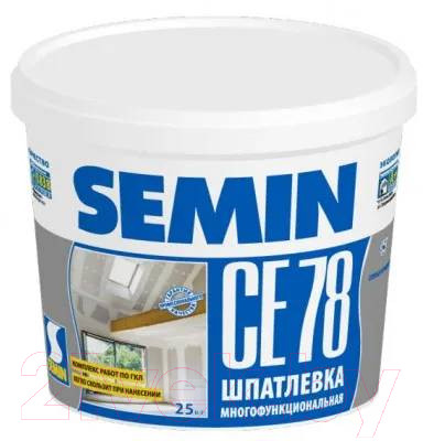 Шпатлевка готовая Semin CE 78 универсальная полимерная - фото 1 - id-p224959508