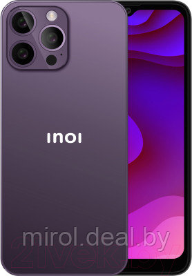 Смартфон Inoi A72 4GB/128GB NFC (фиолетовый) - фото 1 - id-p224959892