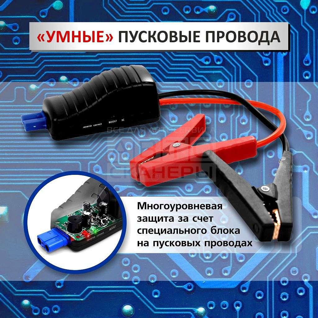 Пусковое устройство 12В, 24 000 мАч, 500/1000А iCartool IC-JSL24 - фото 5 - id-p224960399