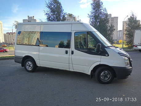 Микроавтобус Форд Транзит пассажирский в аренду, фото 2