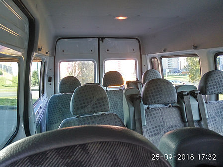 Микроавтобус Форд Транзит пассажирский в аренду, фото 2