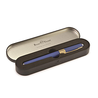 Ручка подарочная шариковая BRUNO VISCONTI «Monaco», темно-синий корпус, 0,5 мм, футляр, синяя, 20-0125/607