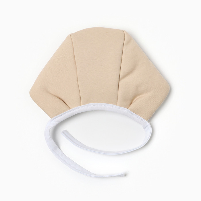 Набор для новорожденного (одеяло, шапочка, пояс), цвет бежевый, рост 56-62 см - фото 4 - id-p224962503