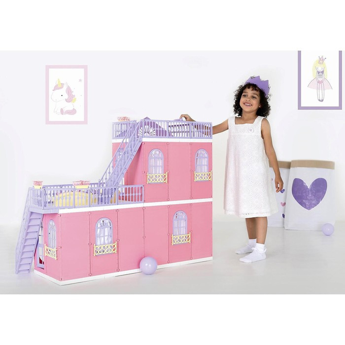 Коттедж двухэтажный для кукол «Маленькая принцесса» - фото 2 - id-p224962506
