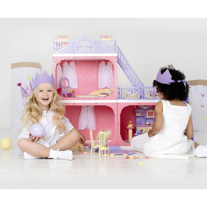 Коттедж двухэтажный для кукол «Маленькая принцесса» - фото 4 - id-p224962506