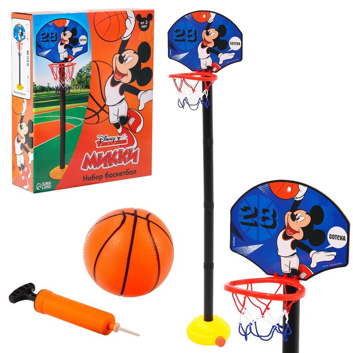 Баскетбольная стойка, 85 см, Микки Маус Disney - фото 1 - id-p224962613