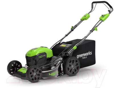 Газонокосилка электрическая Greenworks GD40LM46SP - фото 2 - id-p224962430