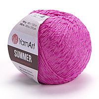Ярнарт Саммер (YarnArt Summer) цвет 45 ярко-розовый