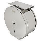 Диспенсер для туалетной бумаги в больших и средних рулонах BXG-PD-5005AС, металл, серебристый, глянцевый, фото 3