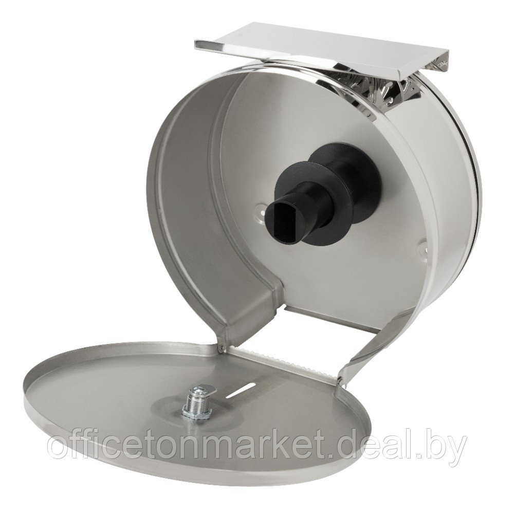 Диспенсер для туалетной бумаги в больших и средних рулонах BXG-PD-5005AС, металл, серебристый, глянцевый - фото 4 - id-p224961715