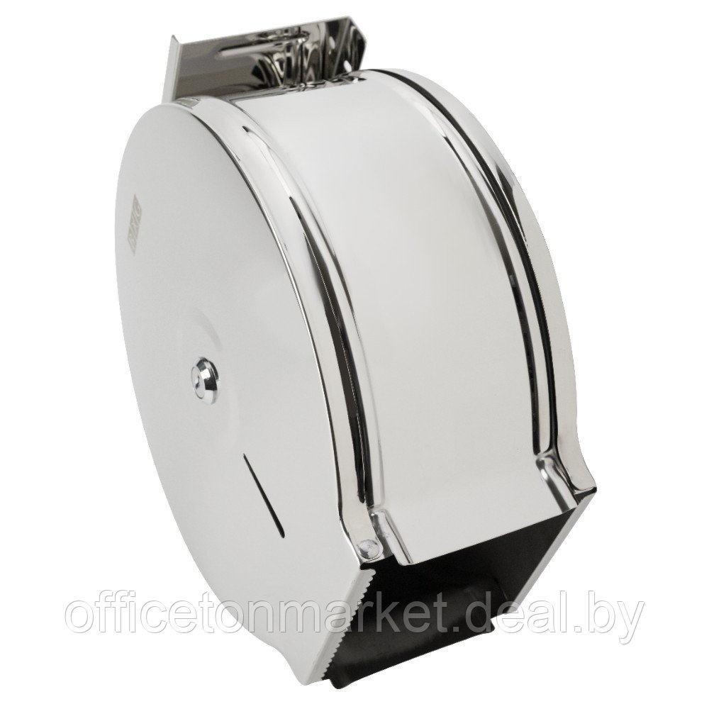 Диспенсер для туалетной бумаги в больших и средних рулонах BXG-PD-5005AС, металл, серебристый, глянцевый - фото 6 - id-p224961715